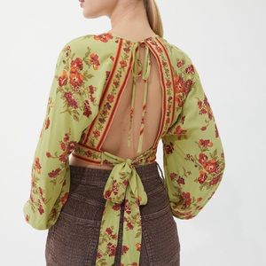 Urban Outfitters: Shelby Tie-Back Blouse